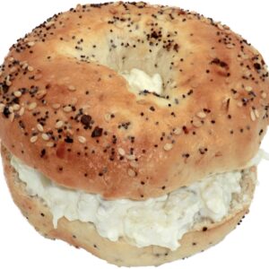Chicken Salad Everything Bagel Sandwich