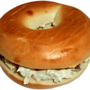 Chicken Salad Plain Bagel Sandwich