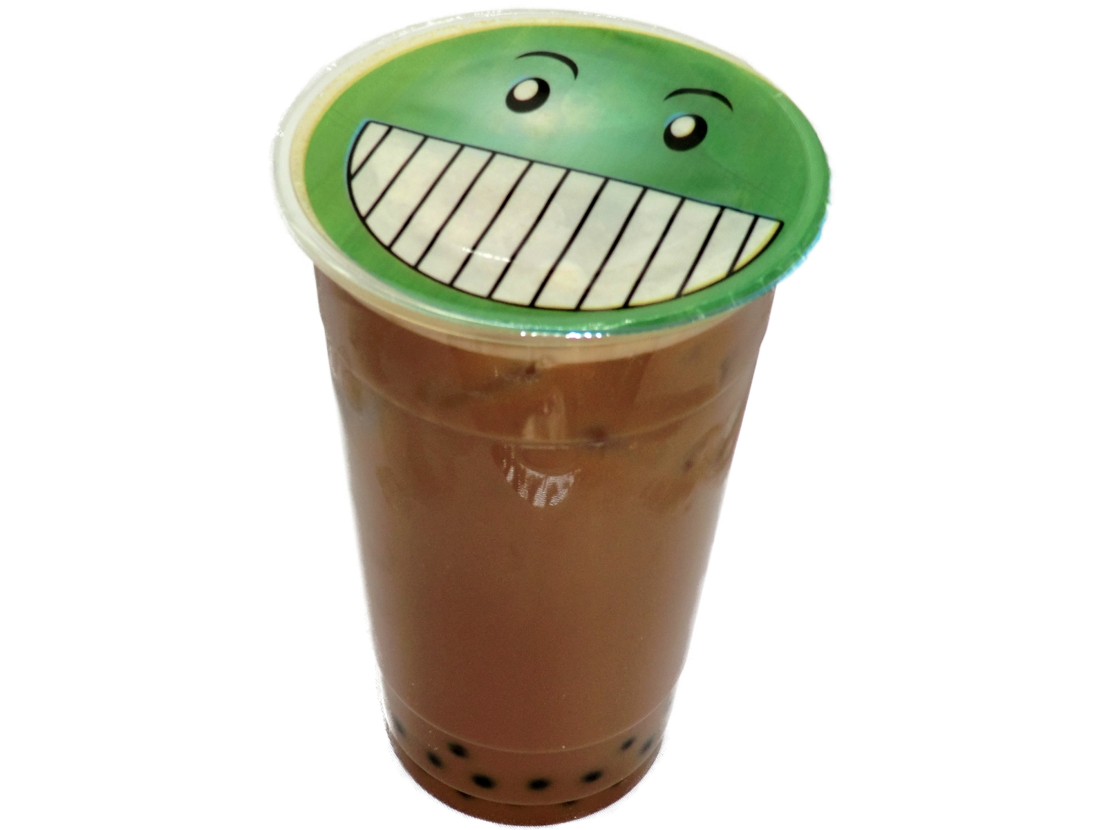 Chocolate Boba With Tapioca Pearls