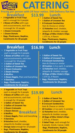 Daylight Donuts Catering 18sept2025