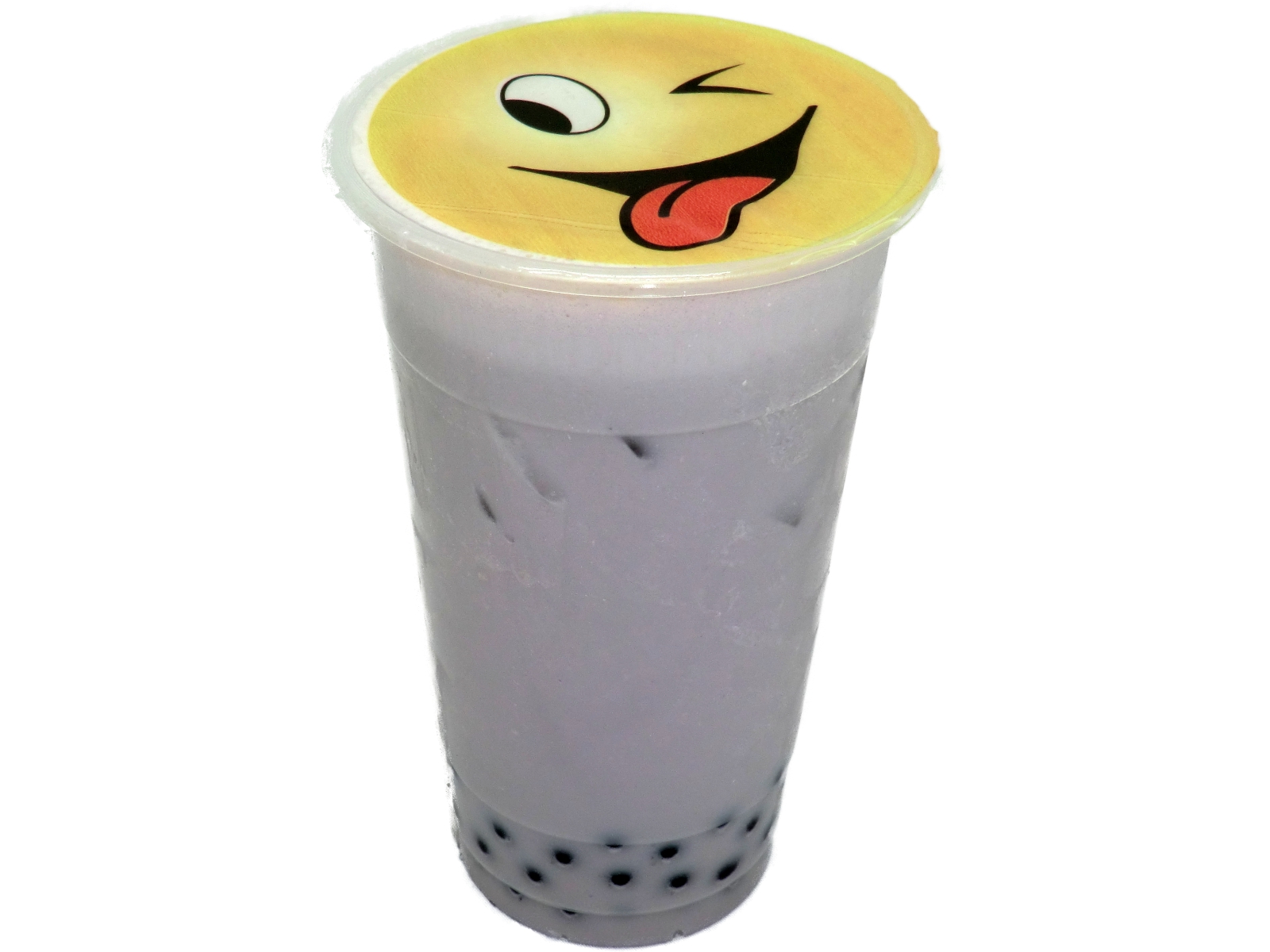 Taro Boba With Chocolate Pearls
